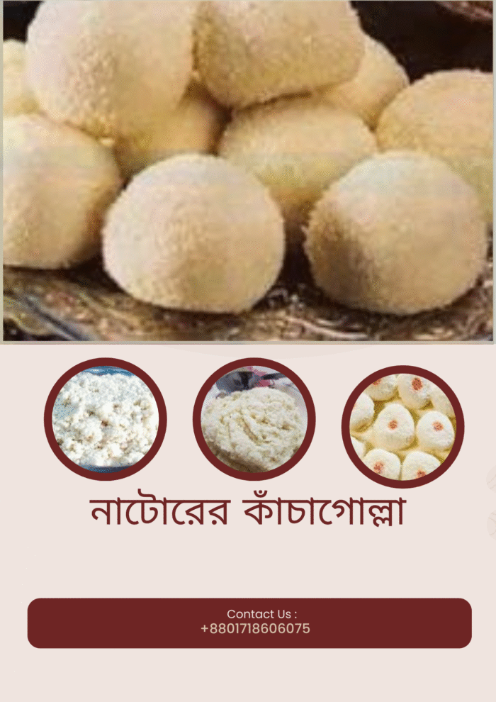 নাটোরের কাঁচাগোল্লা- Natorer Kachagolla-famousfoodbd